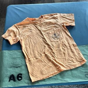 Salt Life Coral Kids Tee with Pocket Logo